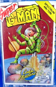 SINCLAIR ZX SPECTRUM -- SUPER G-MAN (CODEMASTERS) - Picture 1 of 4
