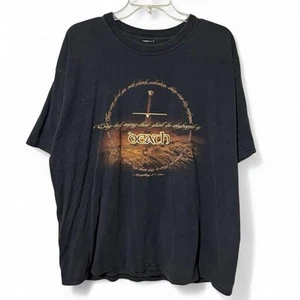 2000er Y2K Der Herr der Könige Herr der Ringe Parodie Jesus Shirt Gr. XL - Bild 1 von 6