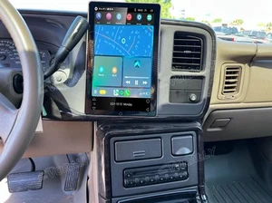 10.1" For 2003-2006 GMC Sierra Apple Carplay Android 15 car Stereo Radio GPS Nav - Picture 1 of 24