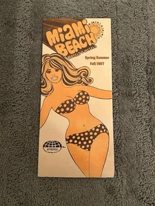 Vintage 1967 Miami Beach Bathing Beauty Hotel/Motel Broschüre Florida Bikini! - Bild 1 von 8