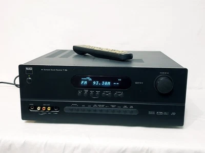 NAD T763 7.1-Ch 600W AV Surround Sound Receiver Works AS IS READ DESCRIPTION  - Image 1 of 4