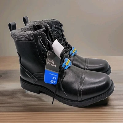 Dexter Men's Waterproof Black Fleece-Lined Side Zip Work Boots Size  7   #159033 - Image 1 of 4