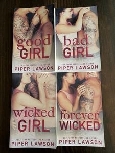 Wicked Books 1-4 By Piper Lawson Indie Romance Good Girl, Bad Girl, Wicked Girl - Imagen 1 de 11