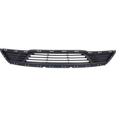 Bumper Grille Fits 2013-2016 Ford Taurus Center Textured Dark Gray Plastic CAPA - Imagem 1 de 4