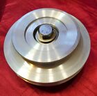 VINTAGE WHIZZER 3 1/2" ALUMINUM CLUTCH PULLEY/BEARING/SNAP RING/ BUSHING...