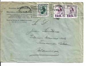 España Sobre Ferrocarriles Grandes Pendientes Barcelona Manresa año 1948 (FW-135 - Bild 1 von 1