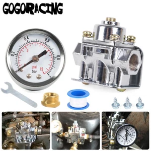 Medidor regulador de presión de combustible para carburador Holley Carb Quick Fuel 12-803-SBG - Imagen 1 de 12