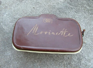 VTG RARE ZEISS IKON MOVINETTE CAMERA LEATHER BROWN BOX CASE ONLY 1288/28 - Picture 1 of 7