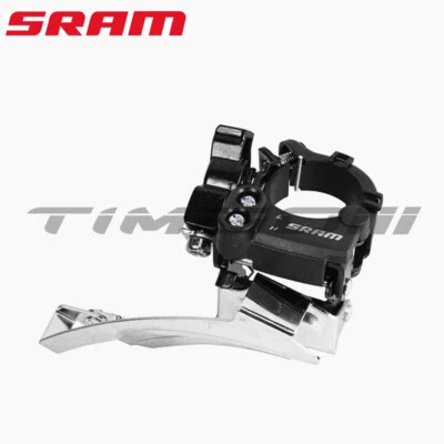 Sram X4 MTB Bike Front Derailleur 3×7/8 Speed Dual Pull Clamp-on 31.8/34.9mm - Image 1 of 4
