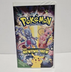 Pokemon The First Movie: Mewtwo vs. Mew VHS Tape in Clamshell Case WB Kids 2000 - Bild 1 von 8