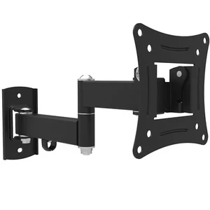 Support mural pour moniteur LCD TV TFT support inclinable pivotant inclinable extensible - Photo 1/11