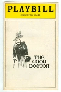 Vintage 1974 The GOOD DOCTOR Playbill! Christopher PLUMMER! Frances STERNHAGEN! - Picture 1 of 6