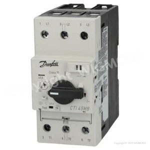 Circuit breaker with rotary drive Danfoss CTI 45MB 22,0kW 32-45A 047B3165 - Picture 1 of 4
