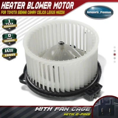 A/C Blower Motor for Toyota Camry 1997 1998 1999 2000 2001 Solara 97-03 700053 - Image 1 of 4