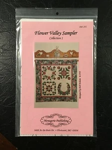 Flower Valley Sampler Collection 1 von Barb Bolesta 42" Square - Bild 1 von 2