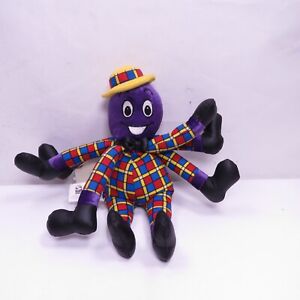 Henry The Octopus Plush Stuffed Animal Toy The Wiggles 8” W/ Sound Working!