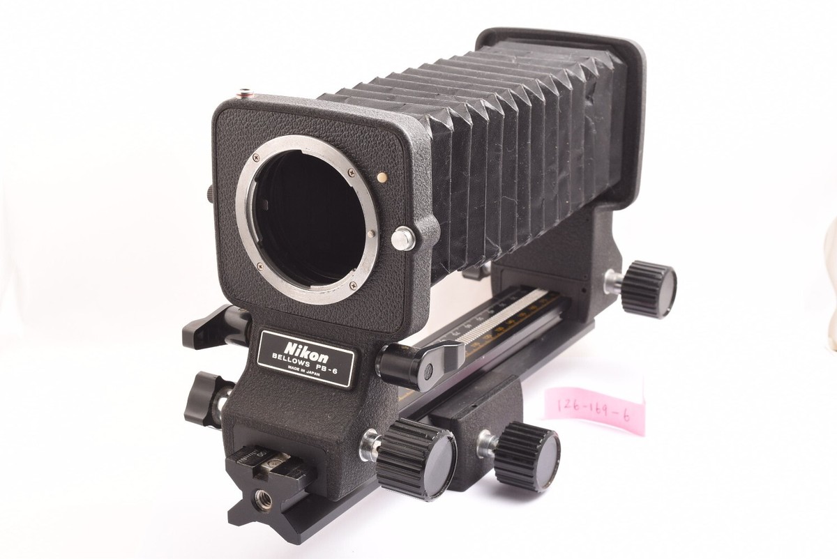 Nikon ベローズアタッチメント PB-6+スライド複写装置PS-6 ニコン ベローズアタッチメントPB-6 中古カメラ・レンズ販売