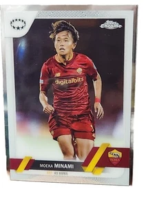 2023 Topps Chrome Women's Champions League Moeka Minami AS Roma #17 - Picture 1 of 2