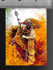 Star Wars Tusken Raider Artist Signed Giclée Print Card 4 47/50 2018 - Bild 1 von 2