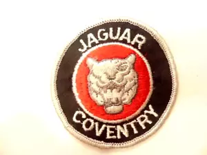 pre-owned, Jaguar Coventry embroidered cloth patch - Picture 1 of 5