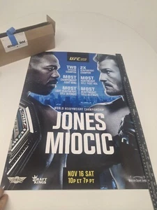 UFC 309 Jon Jones Vs Stipe Miocic Promotional Poster - Picture 1 of 2