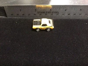 Vintage Micro Machines 1971 Plymouth Barracuda 1986 Galoob Yellow & Black - Picture 1 of 8