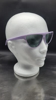 True Vintage 70's 80’s Purple Wrap Sunglasses ~ Glass Lenses VGC!  - Image 1 of 4