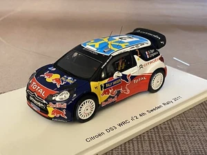 Spark Citroen DS3 WRC Ogier / Ingrassia Sweden Rally 2011 1/43 - Imagen 1 de 3