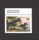 OH11 - Ohio State Duck Stamp. Top Tab With Chief's Name.  Single. MNH. OG.