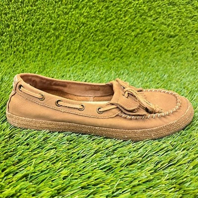 Zapatos planos UGG Drina con lazo con cuentas para mujer talla 6,5 marrón informal sin cordones mocasines Foto 1 de 4