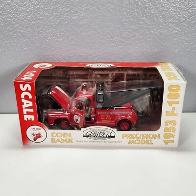 Gearbox 1953 Ford F-100 Texaco Fire Chief 1:24 Scale / Coin Bank - Image 1 of 4