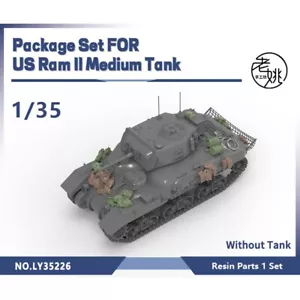 Yao's Studio 1/35 Model Upgrade Parts Pack Set per US Ram II Medium Tank - Foto 1 di 18