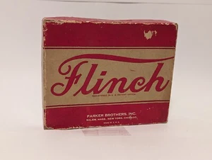 Parker Brothers Vintage Version des Flinch Kartenspiels 1951 mit Anleitung - Bild 1 von 4