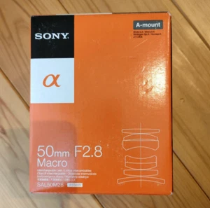 Sony 50mm F2.8 Macro SAL50M28 Ship From Japan - Picture 1 of 4
