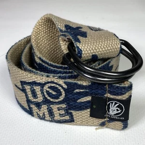 John Cena Approved Belt WWE Wrestling U Can’t See Me Give Up Blue Tan Size 10 - Picture 1 of 6