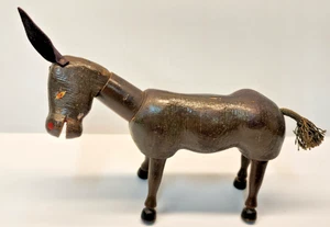 Vintage 20er Jahre Schoenhut's Humpty Dumpty Circus Holz Esel Figur - Bild 1 von 6