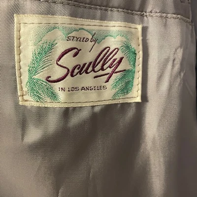 Chaqueta Blazer Western De Colección Scully Gamuza Gris Para Hombre 42 Años 90 Foto 1 de 4