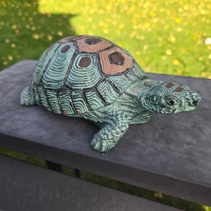Statua statuina tartaruga decorazione giardino decorazione casa  - Foto 1 di 15