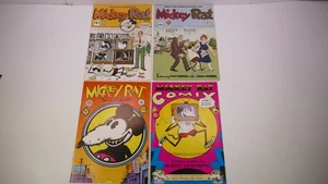 Mickey Rat #1-4 Full Set Underground Comic - Michael Rodent 1st Print Comix - Picture 1 of 24