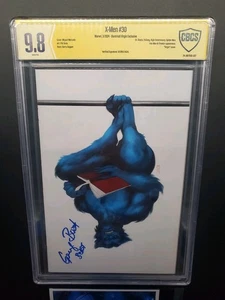 X-MEN #30 9.8 CBCS Miguel Mercado '97 Animated Beast Actor Signed George Buza - Picture 1 of 22