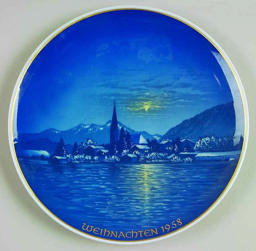 Rosenthal - Continental Rosenthal Plato de Navidad Nochebuena - Sin Caja 79484 Foto 1 de 1