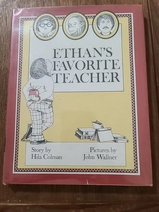 Ethan's Favorite Teacher By Hilda Colman 1st Edition Ex Library  - Bild 1 von 16