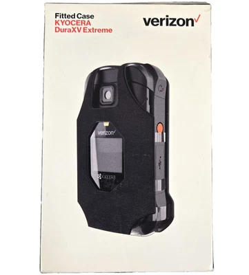 OEM Verizon Fitted Case for Kyocera DuraXV Extreme Black - Image 1 of 2