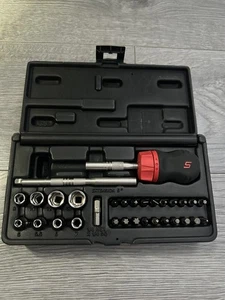 Snap On kurze Ratsche metrisch rot Schraubendreher Set SGDMRC31RK - Bild 1 von 8