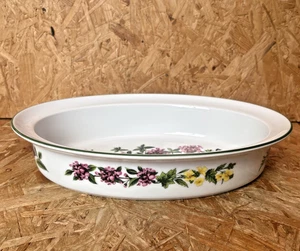 Royal Worcester Herbs Oval Baker Gratin Vegetable Serving Dish Bowl - Picture 1 of 8