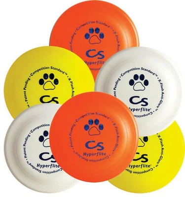 Hyperflite K-10 Competition Standard 6 Pack - Assorted Colors (8.75") Dog... - Image 1 of 4