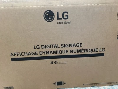 LG 43UL3J-M 43" UHD 4K Commercial Display - WiFi, Speakers, 8ms, 60Hz - Image 1 of 2