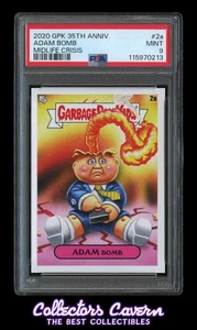 2020 Garbage Pail Kids 35th Anniversary #2a Adam Bomb PSA 9 (MINT) POP 8 - Picture 1 of 2
