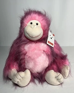 NEU GUND Ramona Gorilla #6058955 rosa & lila Plüsch Affe Stofftier, 12 Zoll - Bild 1 von 16