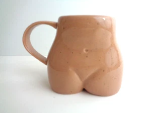 Urban Outfitters UO Home Butt Naked Lady Mug Cup Ceramic in Tan - Picture 1 of 8